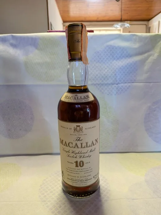 Macallan 10 years old Sherry Wood - b. 1980s - 70cl