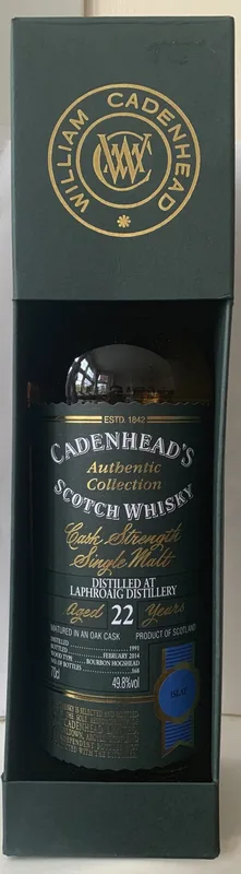 Laphroaig – 22 Year Old 1991 Bourbon Hogshead