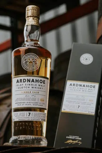 Ardnahoe – 7 Year Old 2019 First Fill Bourbon Barrel 50th Anniversary Kirsch Import