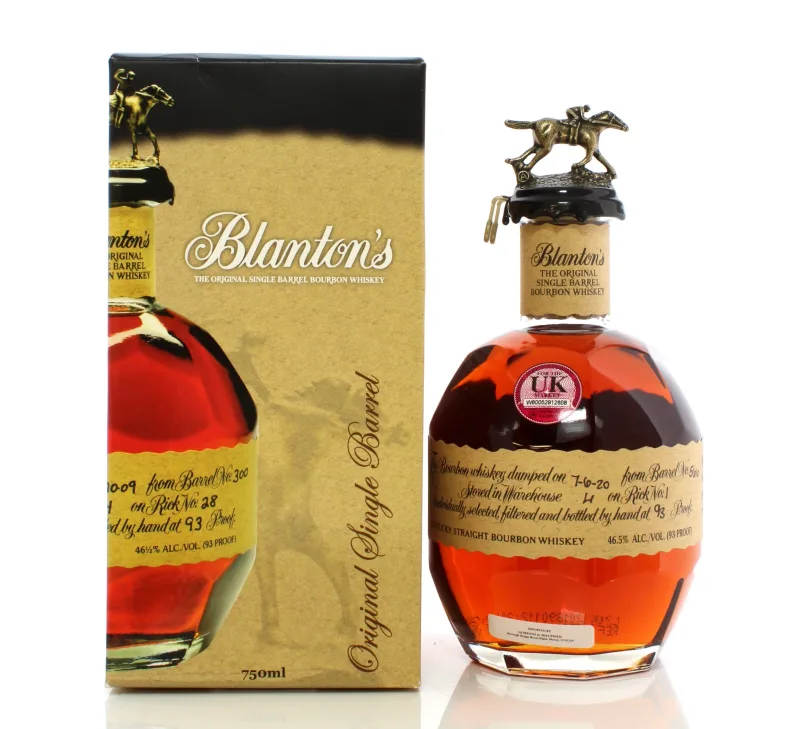 Blanton's – Original Single Barrel Kentucky Straight Bourbon Whiskey, Dumped 7-6-2020