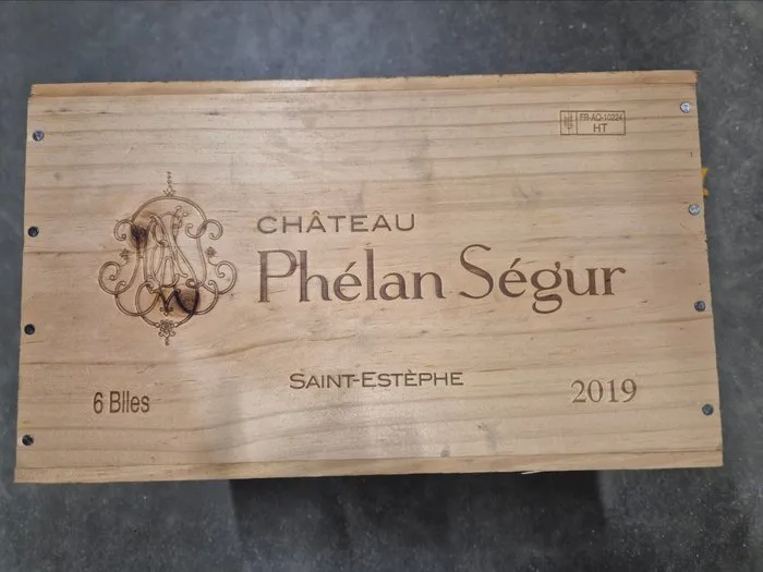 2019 Chateau Phélan Ségur - Saint-Estèphe - 6 Bottles (0.75L)