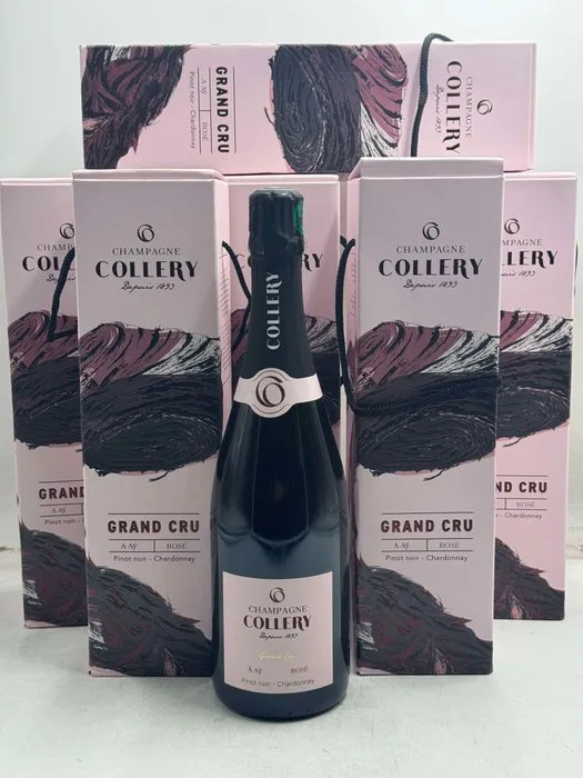 Collery, Rosé - Champagne Grand Cru - 6 Bottles (0.75L)