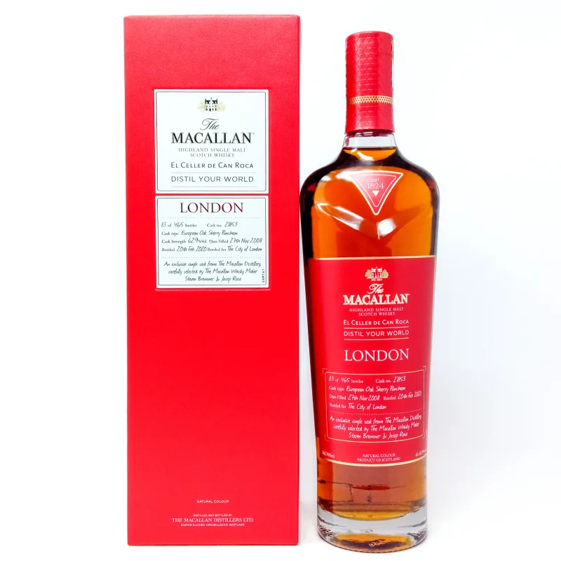 Macallan – 2008 Distil Your World London Edition Single Cask Single Malt Scotch Whisky