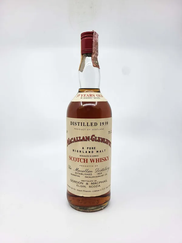 Macallan – 1939 37 Year Old Pinerolo Import