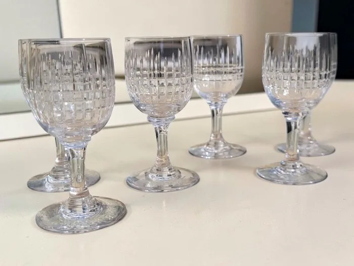 Baccarat - Wine glass (6) - Nancy - Crystal
