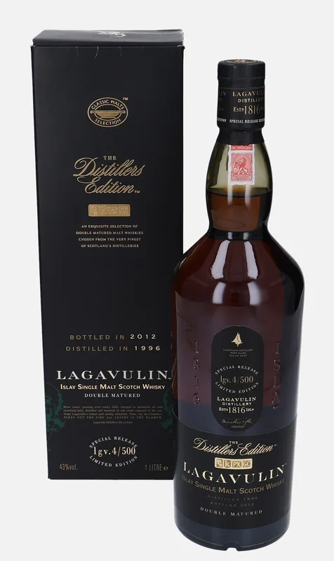 Lagavulin – 1996 Distillers Edition Double Matured lgv. 4/500