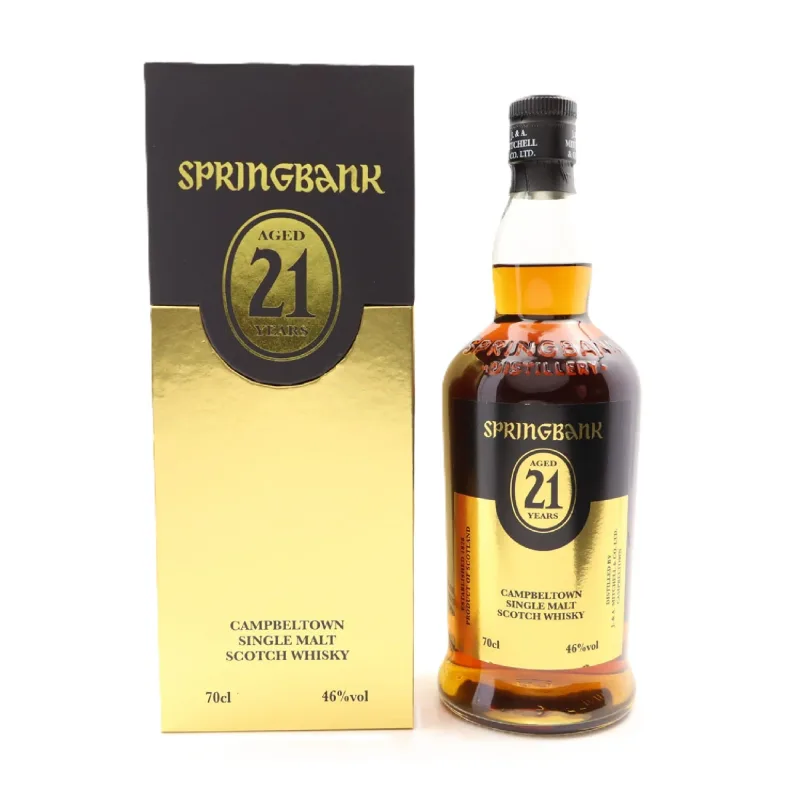 Springbank – 21 Year Old Campbeltown Single Malt Scotch Whisky (2019) (70cl, 46%)