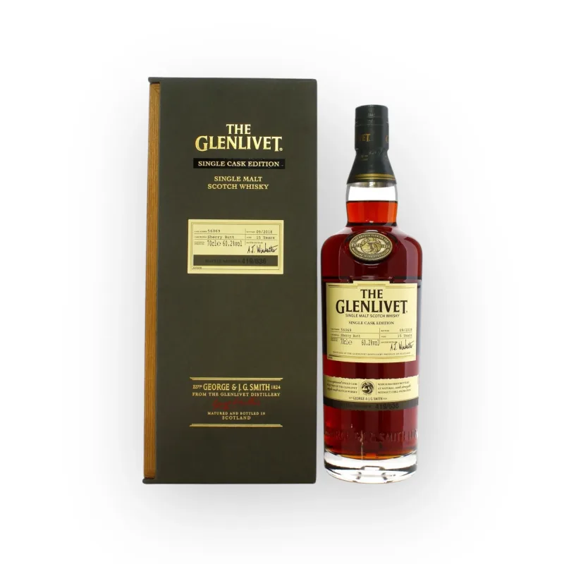 Glenlivet – 15 Year Old Single Cask #56069