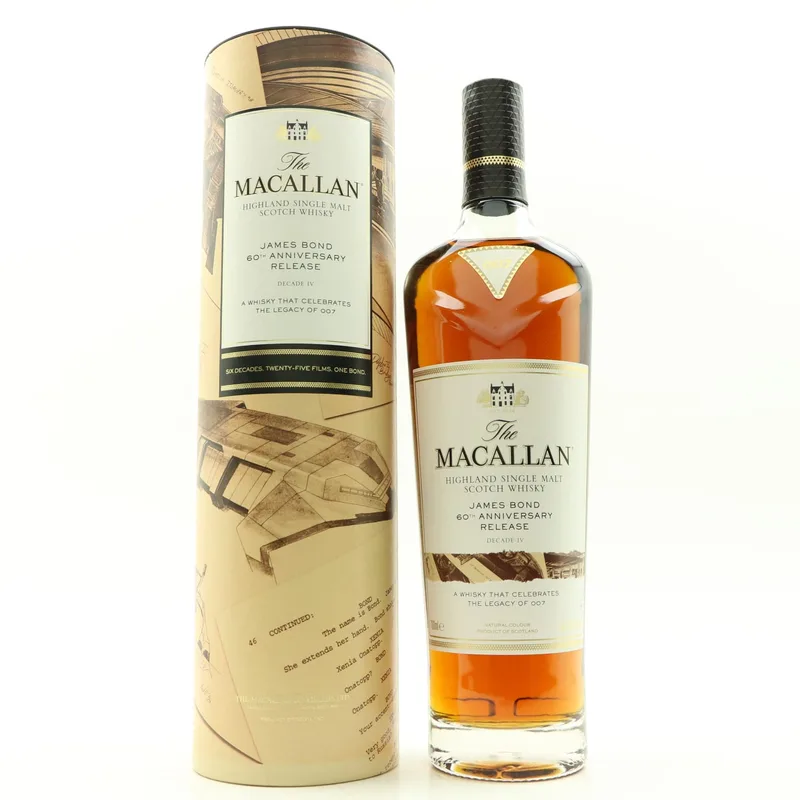 Macallan – James Bond 60th Anniversary Release Decade IV (70cl, 43.7%)