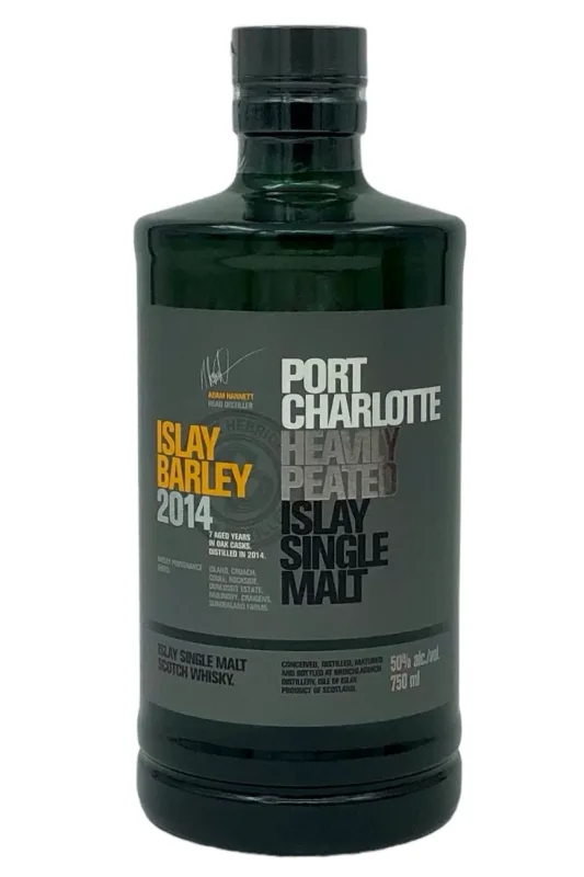 Bruichladdich – Port Charlotte Islay Barley Vintage 2014 Heavily Peated Single Malt