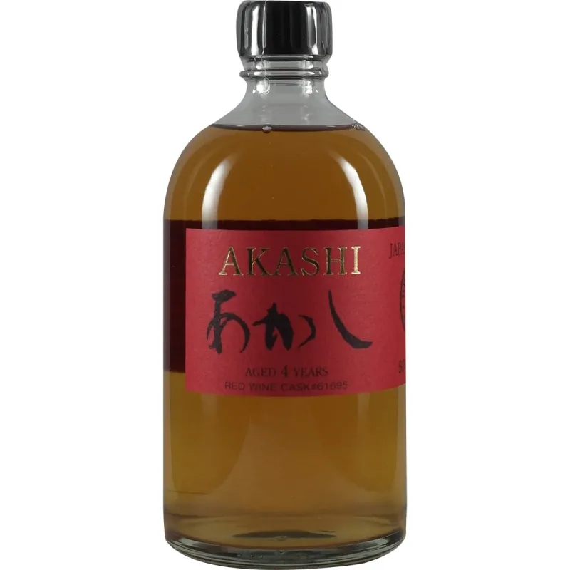 Akashi Single Malt White Oak 4 Years Red Wine Cask #61695 (50%)