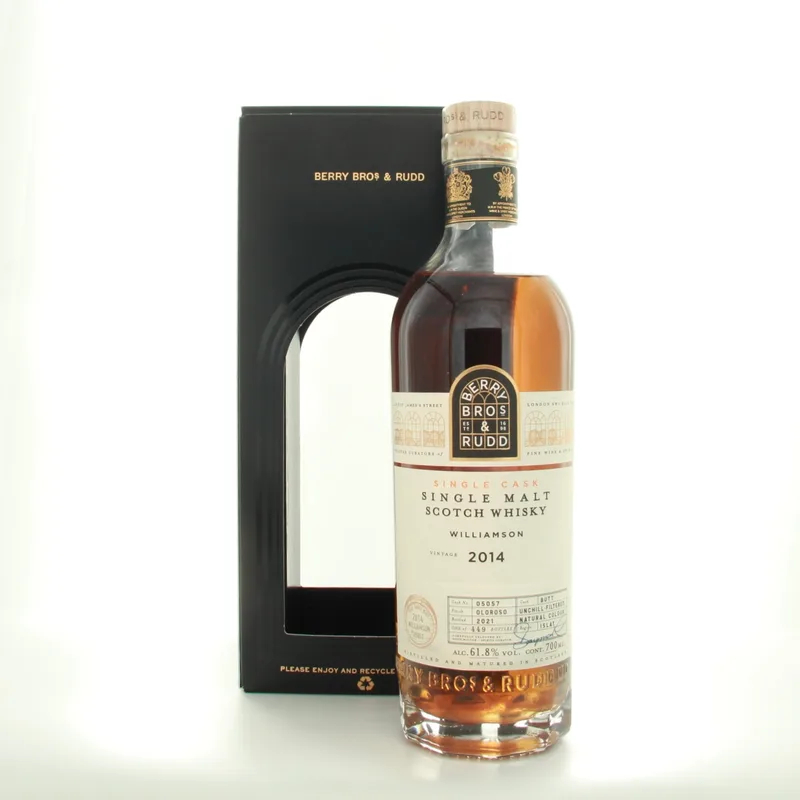 Williamson (Laphroaig) 2014 Berry Bros and Rudd Cask #5057 (70cl, 61.8%)