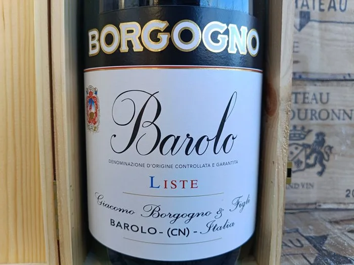 2014 Giacomo Borgogno & Figli Vigna Liste - Barolo DOCG - 1 Double Magnum/Jeroboam (3.0L)