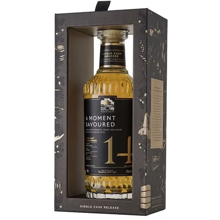 GlenAllachie – 14 Year Old A Moment Savoured (Wemyss Malts) (70cl, 46%)