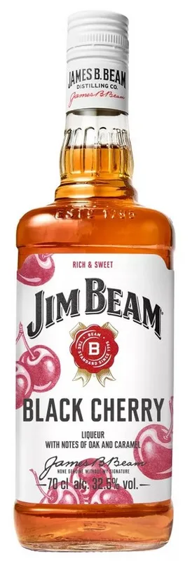Jim Beam – Black Cherry (Red Stag) (70cl, 32.5%)