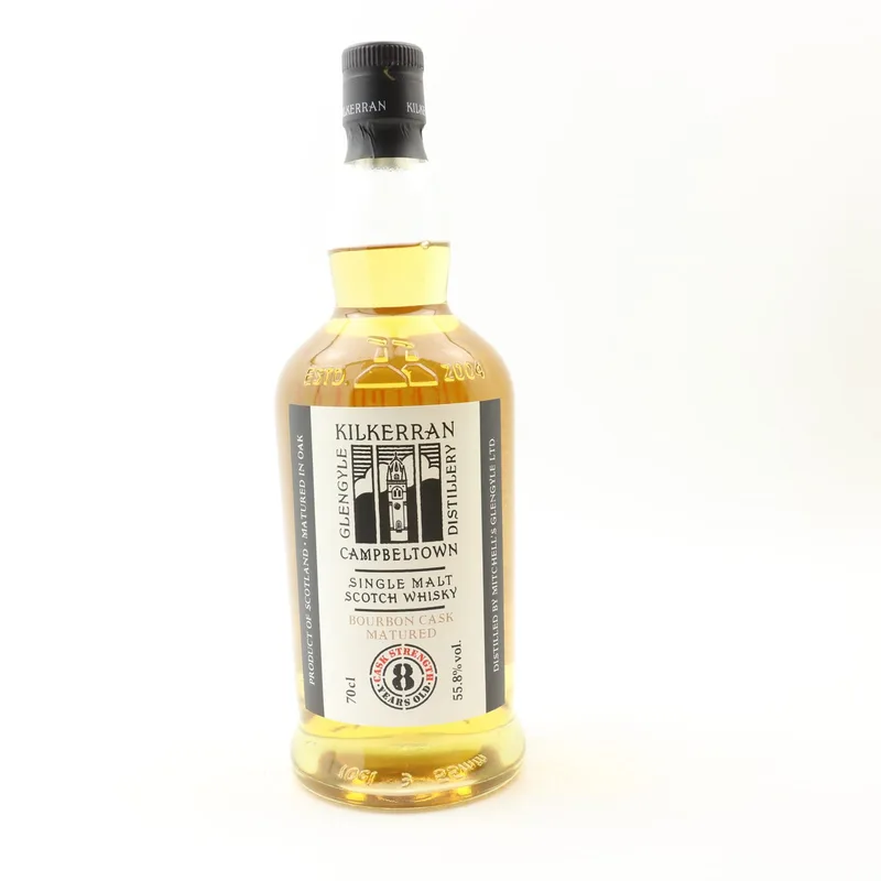 Kilkerran – 8 Year Old Cask Strength Bourbon Cask Matured Batch #8