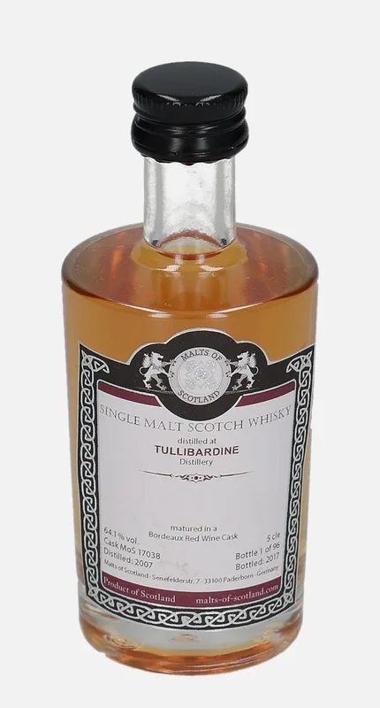 Tullibardine – 2007 Malts of Scotland (5cl, 64.1%)
