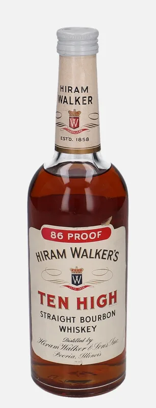 Hiram Walker's – Ten High 4 Year Old (70cl, 43%)