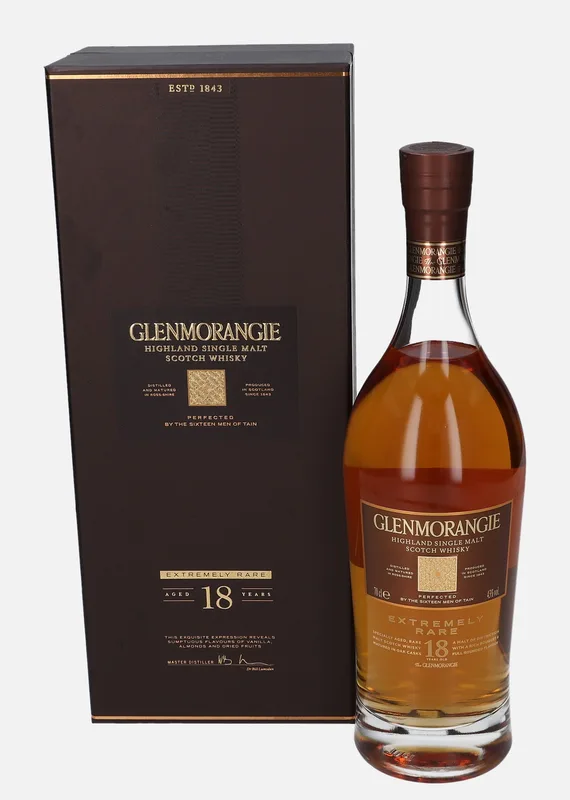 Glenmorangie – Extremely Rare 18 Year Old (70cl, 43%)