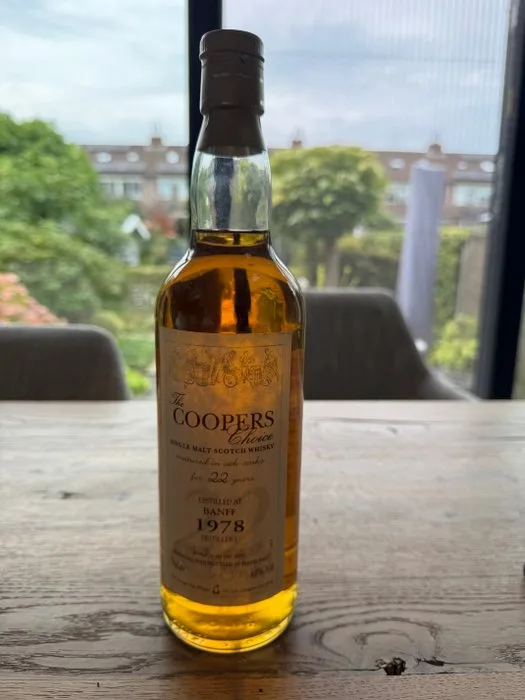 Banff 1978 22 years old The Coopers Choice - The Vintage Malt Whisky - b. 2001 - 70cl