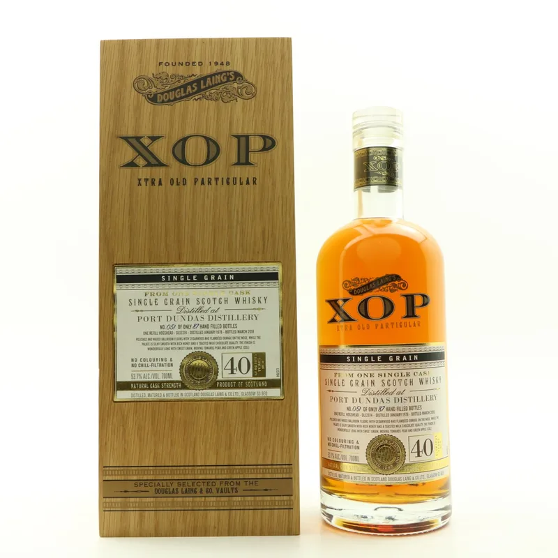 Port Dundas – 1978 40 Year Old XOP (70cl, 53.7%)