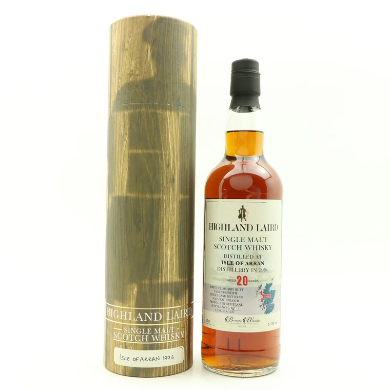 Arran – 1996 20 Year Old Highland Laird (70cl, 51.3%)
