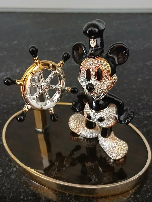 Arribas Swarovski Disney - Figurine - Steamboot Willi - Crystal