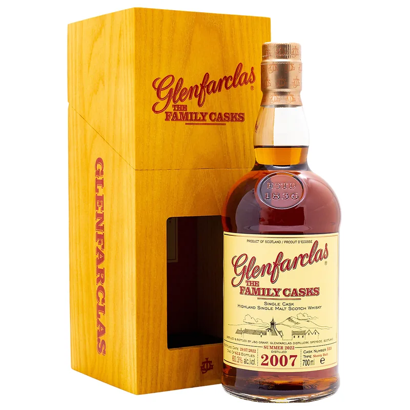 Glenfarclas – Family Casks 2007 Summer 2022 Cask 553 (70cl, 60.3%)