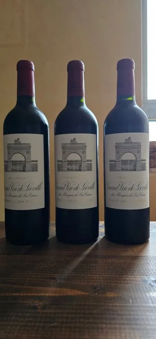 2014 Chateau Leoville Las Cases - Saint-Julien 2ème Grand Cru Classé - 3 Bottles (0.75L)