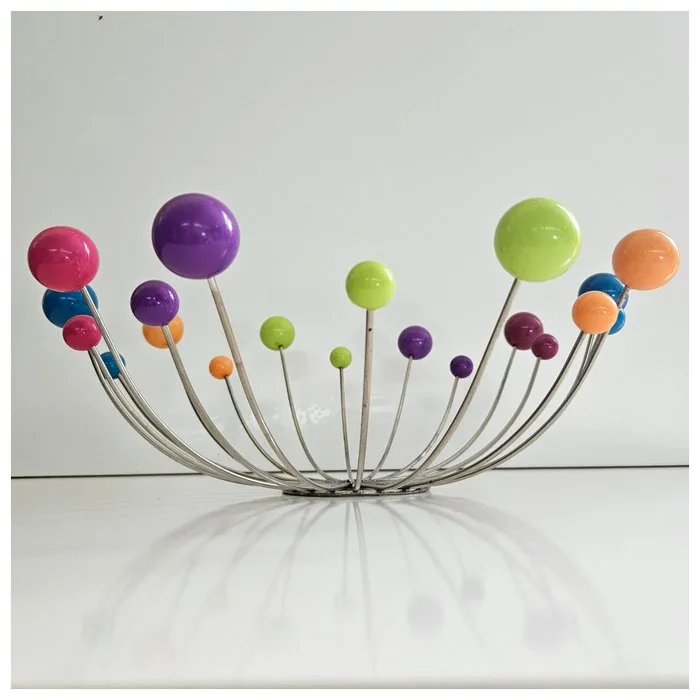 Fruit bowl - Metal, plastic