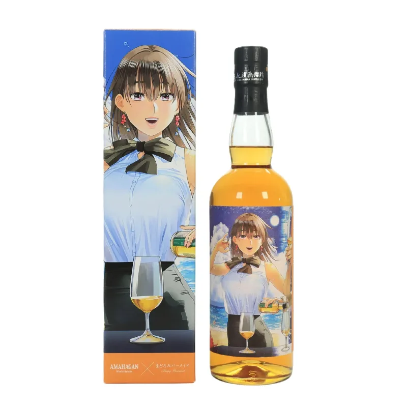 Nagahama Amahagan Sleepy Barmaid 3rd Release Hiyoko Yonosaki World Spirits Japanese Blended Whisky (2022) (70cl, 43%)