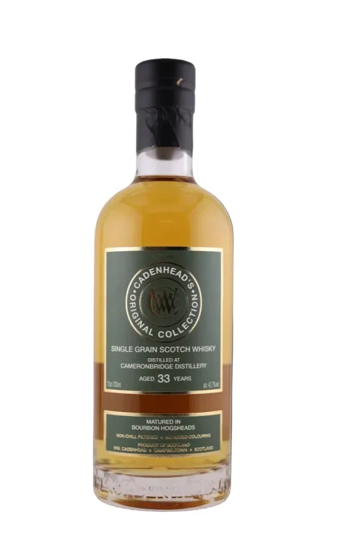 Cameronbridge – 33 Years Old Cadenheads Original Collection