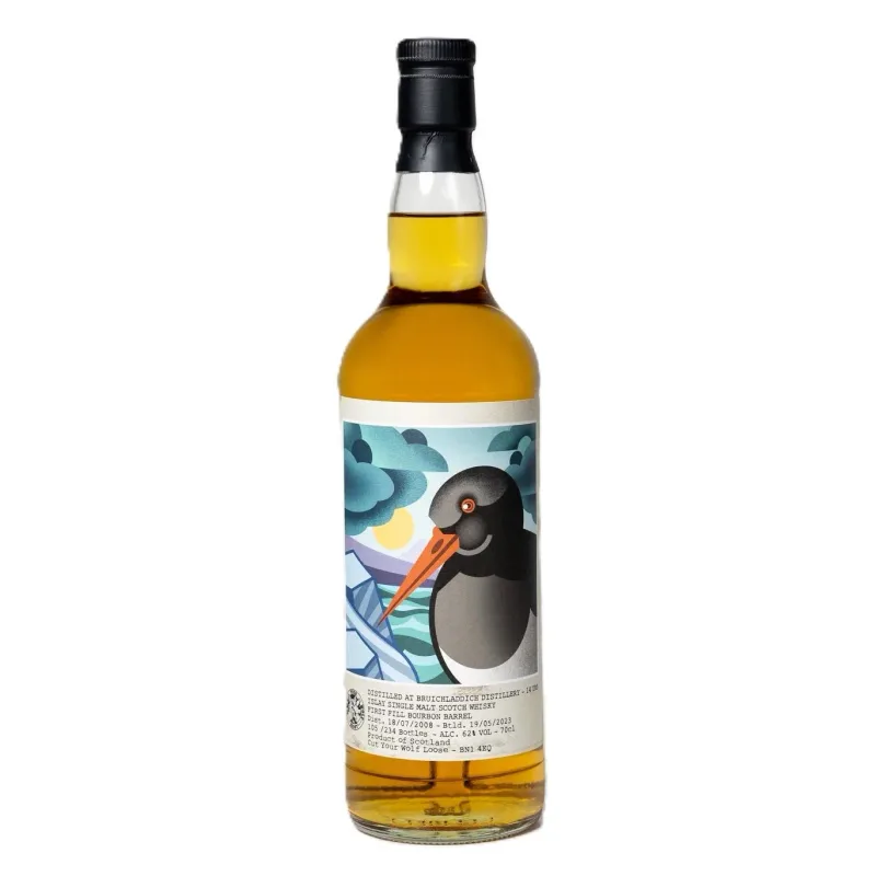 Bruichladdich – 14 Year Old 2008 Cut Your Wolf Loose Single 1st Fill Bourbon Barrel (70cl)