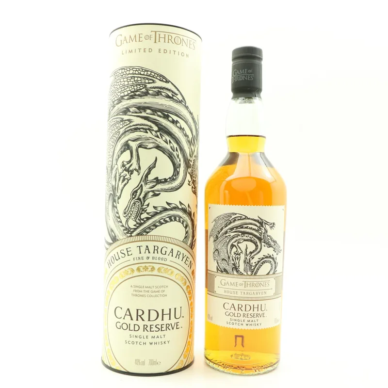 Cardhu – Gold Reserve Game Of Thrones ‘House Targaryen' (70cl, 40%)