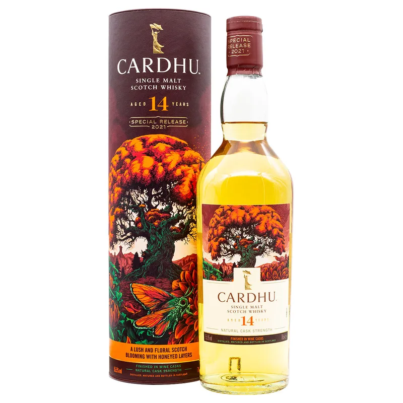 Cardhu – Aged 14 Years Diageo Special Release 2021 (70cl, 55.5%)