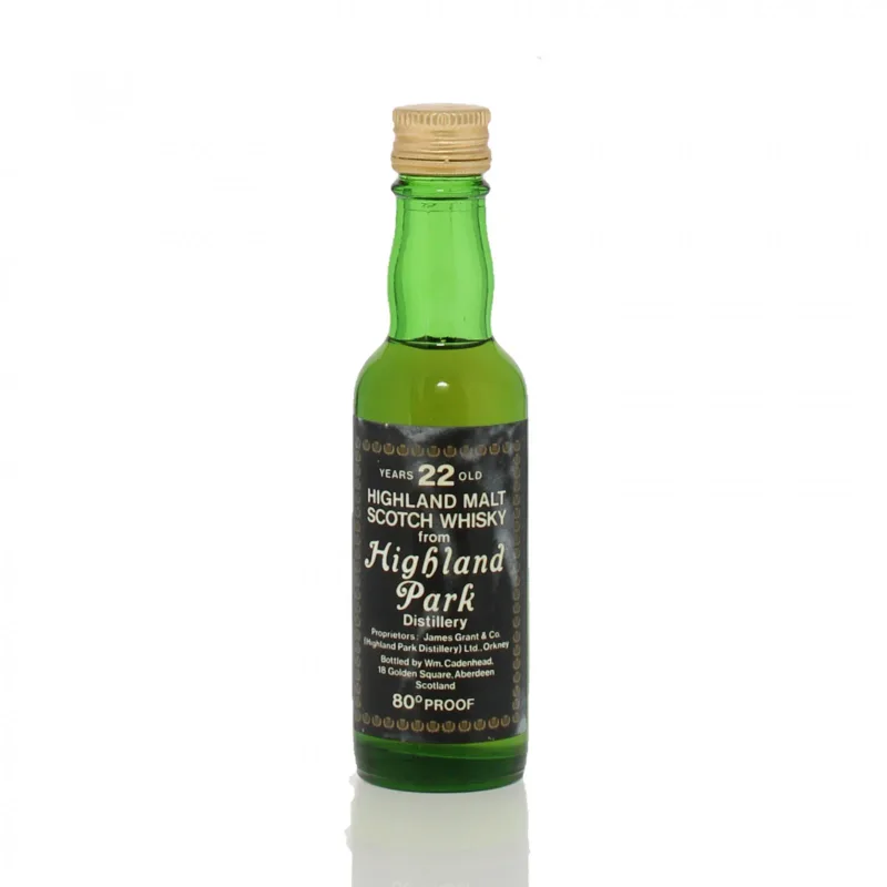 Highland Park – 22 Year Old Cadenhead's Miniature