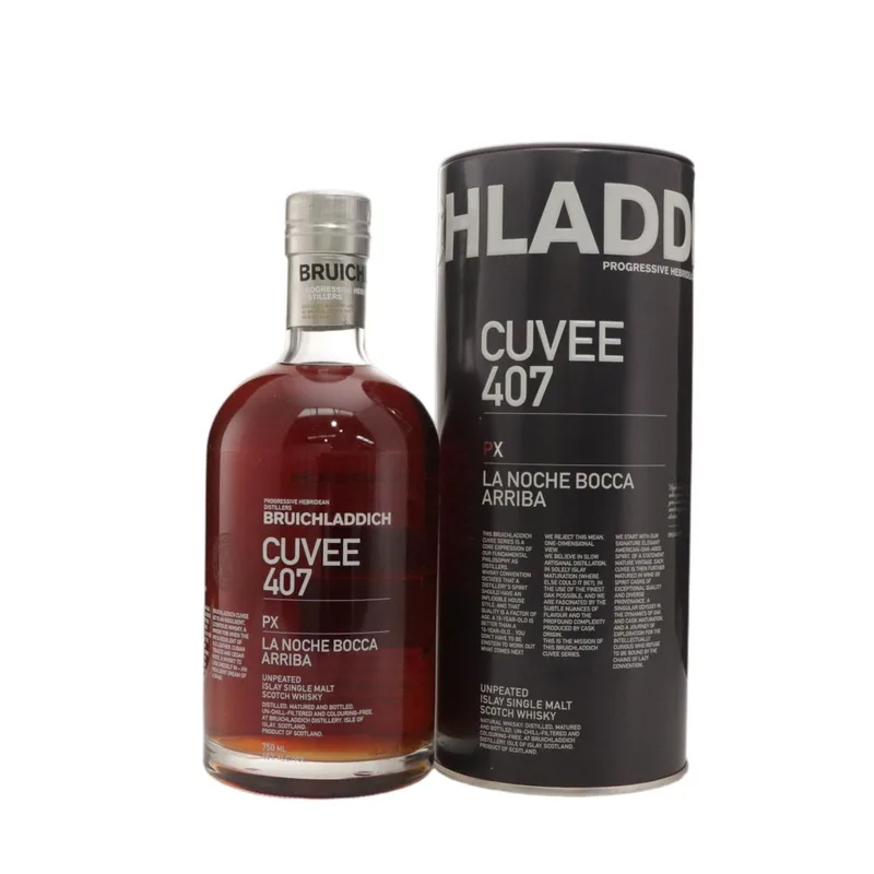 Bruichladdich – Cuvee 407: PX 21 Year Old - La Noche Bocca Arriba (75cl, 46.00%)