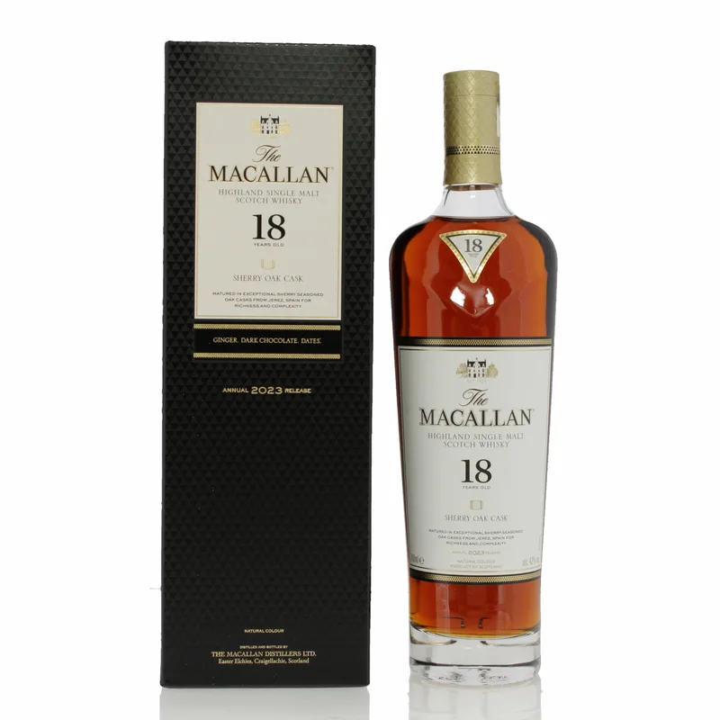 Macallan – 18 Year Old Sherry Oak 2023 Release