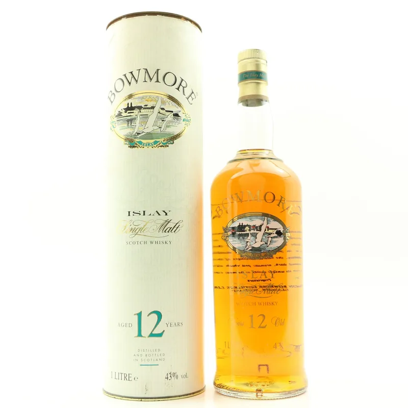 Bowmore – 12 Year Old Screen Print 1L (1litre, 43%)