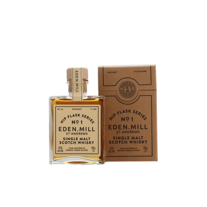 Eden Mill – Single Malt Hip Flask Series No.1 - French Virgin Octave