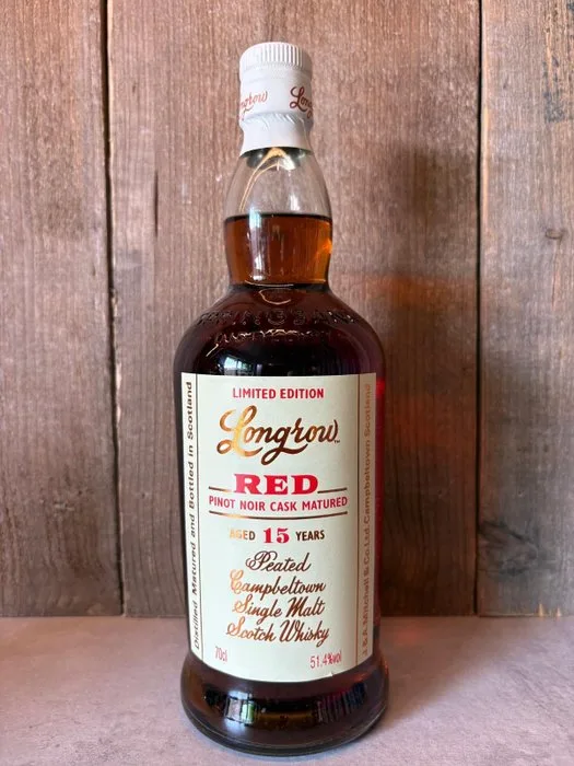 Longrow 15 years old Red - Pinot Noir Cask Matured - 70cl