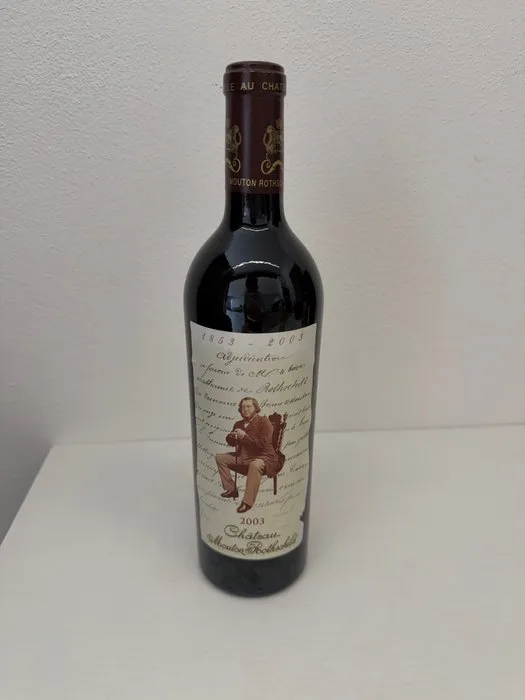 2003 Château Mouton Rothschild - Pauillac, Bordeaux 1er Grand Cru Classé - 1 Bottle (0.75L)
