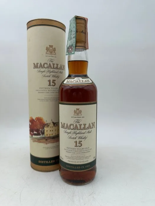 Macallan 1984 15 years old Sherry Oak Casks - 700ml