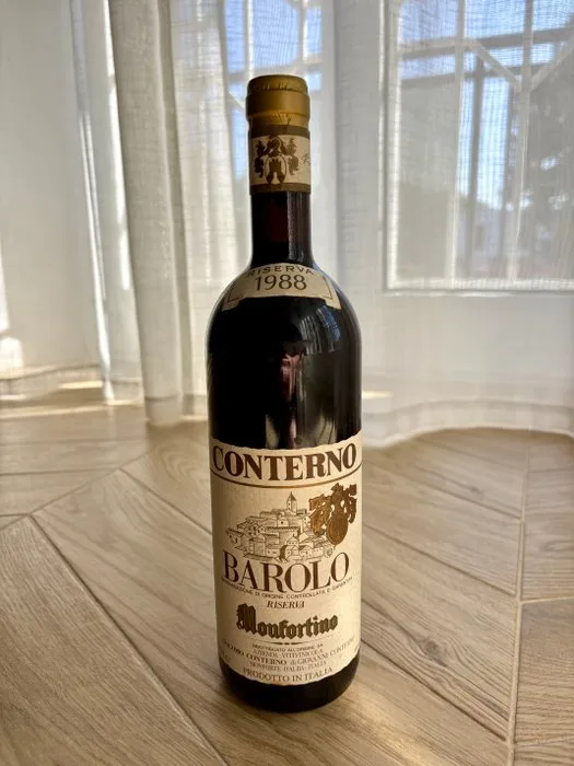 1988 Giacomo Conterno, Monfortino - Barolo Riserva - 1 Bottle (0.75L)