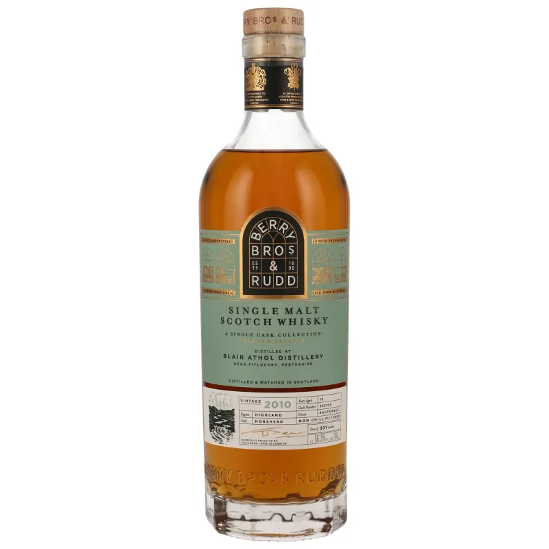 Blair Athol – 13 Year Old 2010/2024 Berry Bros & Rudd Glens & Valleys #303323
