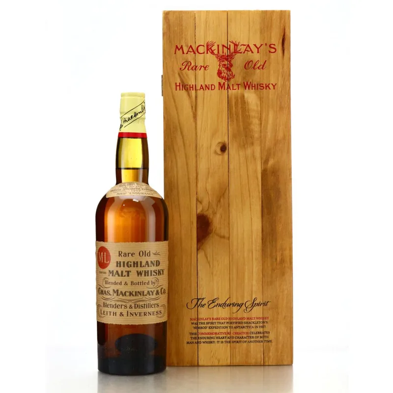 Mackinlay's – Rare Old Highland Malt - First Shackleton Commemorative Re-Creation (70cl, 47.30%)