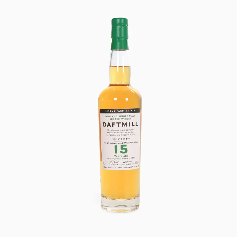 Daftmill – 15 Year Old (2007) Fife Strength (2023 Release) UK Independent Whisky Retailers Exclusive
