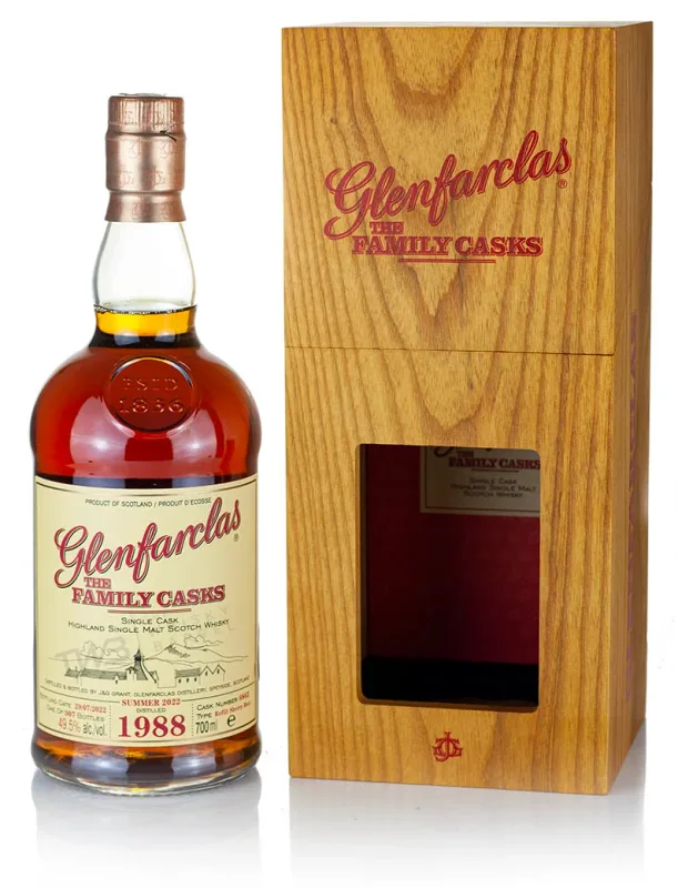 Glenfarclas – 33 Year Old 1988 Family Casks Summer 2022 (49.5%)