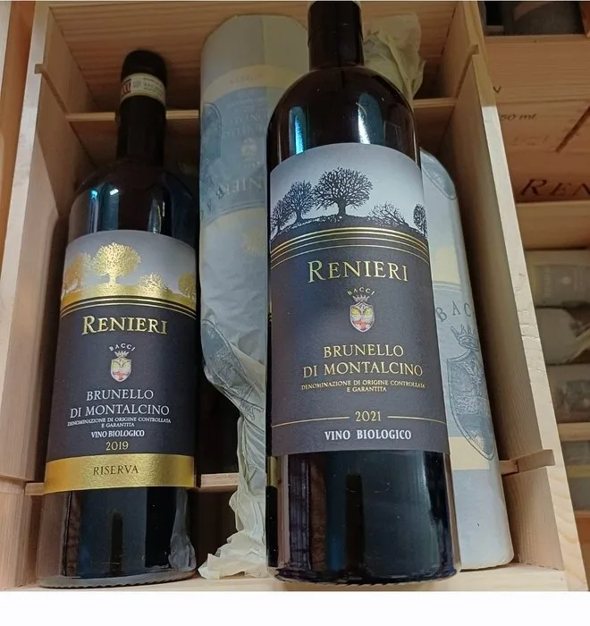 Direct From Renieri, 2021 x6 & Riserva 2019 x6 - Brunello di Montalcino DOCG - 12 Bottles (0.75L)