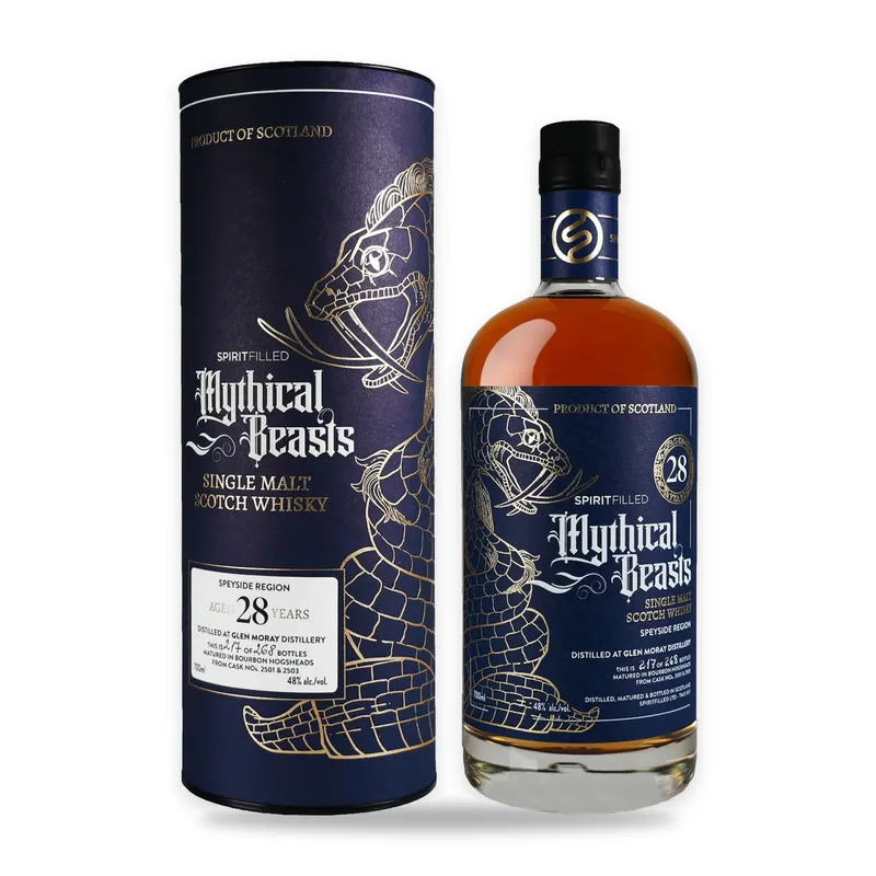 Spiritfilled Mythical Beasts Glen Moray 28 Year Old